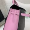 Global Shipping Kelly 25CM Two-tone handbag 89 Nior X9 Epsom Leather SHW