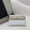 Global Sales Kelly Pochette 22CM Swift Leather Silver Hardware M4