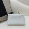 Global Sales Kelly Pochette 22CM Swift Leather Silver Hardware M4