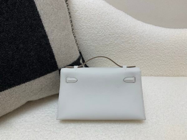 Global Sales Kelly Pochette 22CM Swift Leather Silver Hardware M4