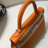 wsxc1750520787425_4 Kelly 25CM 93 Orange Epsom Leather Full Handmade Gold Hardware Top Quality