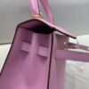 Kelly 25CM Global Delivery X9 Mauve Sylvestre Epsom Leather Gold Hardware