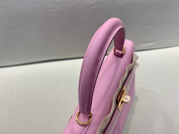 Kelly 25CM Global Delivery X9 Mauve Sylvestre Epsom Leather Gold Hardware