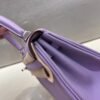 Top Quality Kelly 25CM P9 Anemone Swift Leather Silver Hardware