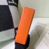 Global Sales Kelly Pochette 22CM Swift Leather Gold Hardware 93 Orange