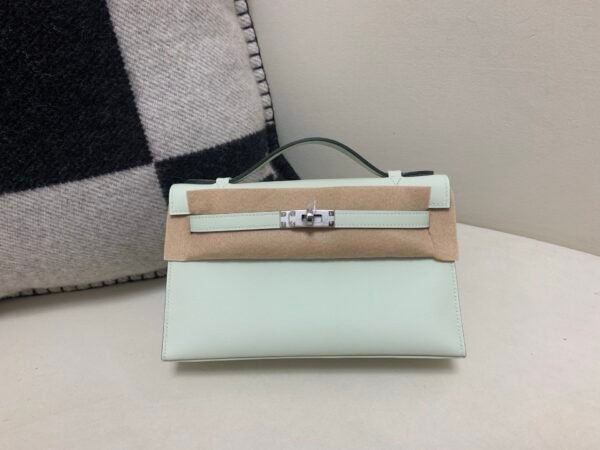 wsxc1750870503523_0 Global Sales Kelly Pochette 22CM Swift Leather Silver Hardware 0S