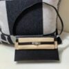 Top Handmade Kelly Elan 28CM Chevre Leather Silver Hardware