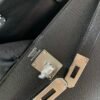Top Handmade Kelly Elan 28CM Chevre Leather Silver Hardware
