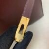 Full Handmade Kelly Elan 28CM Chevre Leather Gold Hardware 0G