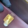 Full Handmade Kelly Elan 28CM Chevre Leather Gold Hardware 0G
