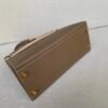 Handmade Kelly 28CM 8C Gri Elephant Epsom Leather Gold Hardware