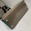 Kelly 28CM New Arrival 81 Gris Tourterelle 6Q Vert Emeraude Porosus Leather GHW
