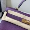 Top Quality Kelly 28CM 59 RAISIN Togo Leather Gold Hardware