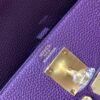 Top Quality Kelly 28CM 59 RAISIN Togo Leather Gold Hardware
