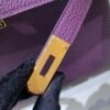 Top Quality Kelly 28CM 59 RAISIN Togo Leather Gold Hardware