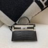 Global Shipping Mini Kelly 19CM 88 Graphite Alligator Skin Original Package