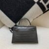 Global Shipping Mini Kelly 19CM 88 Graphite Alligator Skin Original Package
