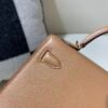 Top Quality Mini Kelly 19CM Chevre Leather 2J Gold Hardware