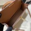 Top Quality Mini Kelly 19CM Chevre Leather 2J Gold Hardware