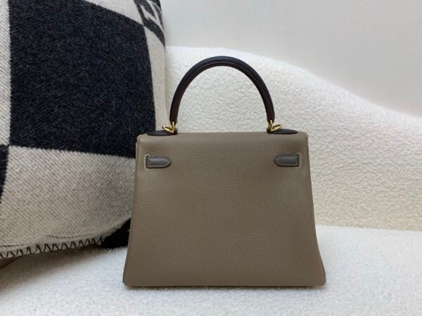 wsxc1755187189048_1 High Quality Kelly 25CM 8C Gri Elephant 89 Nior 8F Etain Togo Leather Gold Hardware
