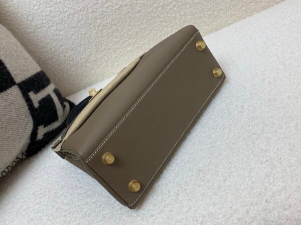 wsxc1755187189216_5 High Quality Kelly 25CM 8C Gri Elephant 89 Nior 8F Etain Togo Leather Gold Hardware