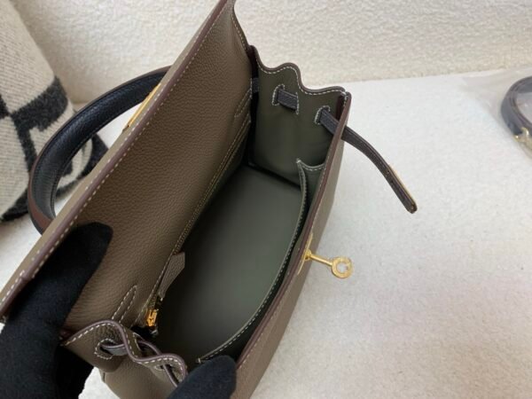 wsxc1755187189870_8 High Quality Kelly 25CM 8C Gri Elephant 89 Nior 8F Etain Togo Leather Gold Hardware