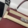 Top Quality Kelly 28CM 0G Epsom Leather Silver Hardware