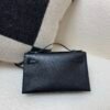 Global Sales Kelly Pochette 22CM Swift Leather Silver Hardware 89 Nior