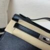 Global Sales Kelly Pochette 22CM Swift Leather Silver Hardware 89 Nior