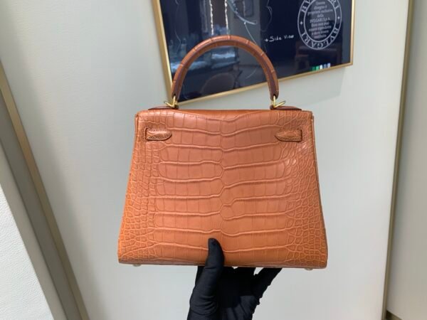 Top Quality 1:1 To Make Kelly 25CM CK37 America Alligator GHW