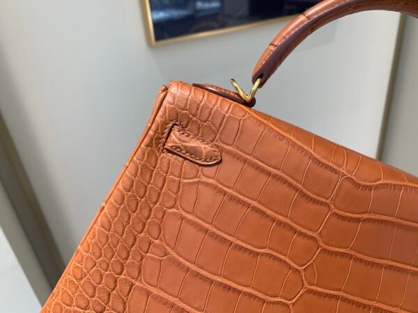 Top Quality 1:1 To Make Kelly 25CM CK37 America Alligator GHW