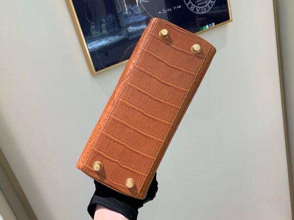 Top Quality 1:1 To Make Kelly 25CM CK37 America Alligator GHW