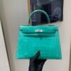 wsxc1757783338960_0 Top Handmade Birkin 25CM O6 Silver Hardware America Alligator