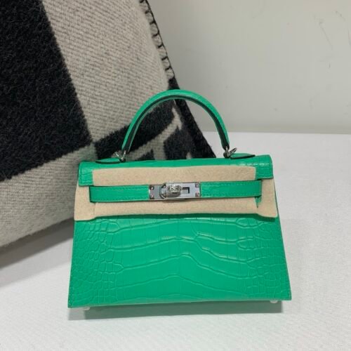 Global Shipping Mini Kelly 19CM 0Z Alligator Skin SHW