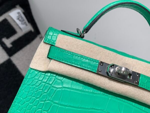 Global Shipping Mini Kelly 19CM 0Z Alligator Skin SHW