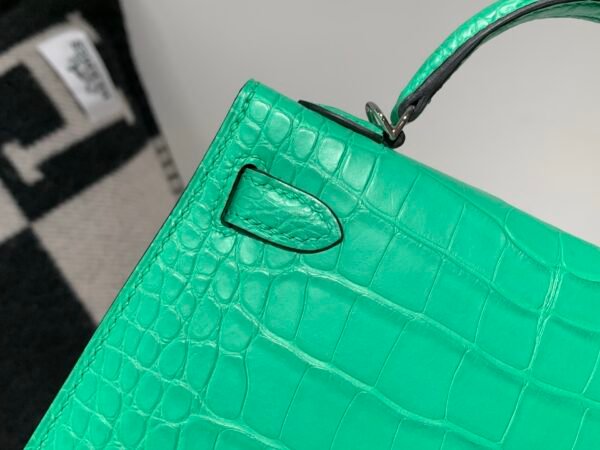Global Shipping Mini Kelly 19CM 0Z Alligator Skin SHW