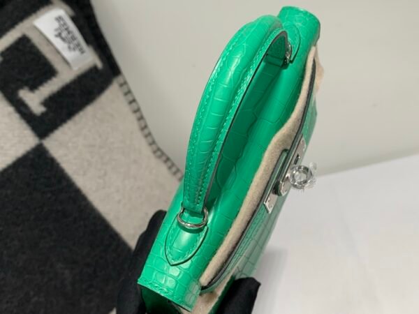 Global Shipping Mini Kelly 19CM 0Z Alligator Skin SHW