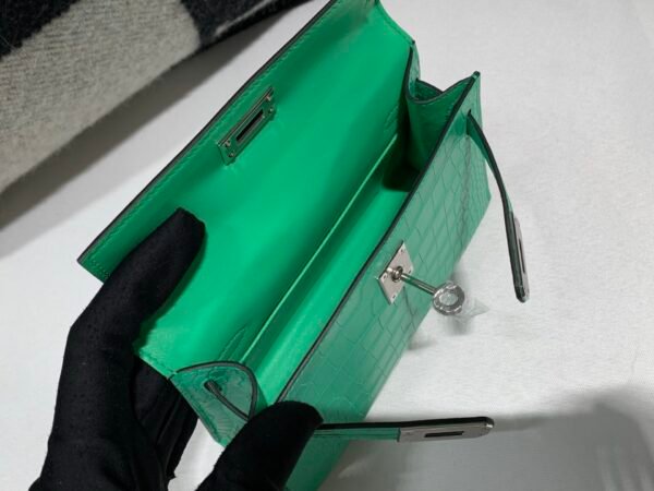 Global Shipping Mini Kelly 19CM 0Z Alligator Skin SHW