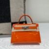 wsxc1759082494413_0-1 Top Handmade Mini Kelly 19CM Alligator Skin Gold Hardware 93 Orange