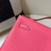 8W Rose Azalee Global Sales Kelly Pochette 22CM Swift Leather Gold Hardware
