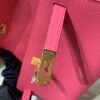 8W Rose Azalee Global Sales Kelly Pochette 22CM Swift Leather Gold Hardware