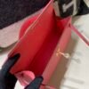 8W Rose Azalee Global Sales Kelly Pochette 22CM Swift Leather Gold Hardware