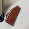 Mini Kelly 19CM 36 Brique Box Leather Top Handmade Silver Hardware