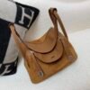 Lindy 26CM Suede Swift Leather CK37 Silver Hardware Full Handmade