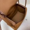 Lindy 26CM Suede Swift Leather CK37 Silver Hardware Full Handmade