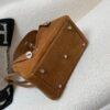Lindy 26CM Suede Swift Leather CK37 Silver Hardware Full Handmade