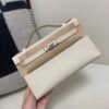 wsxc1762256871558_2 Good Price Kelly Pochette 22CM 10 Craie Epsom Leather SHW