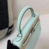 wsxc1762256875693_5 Kelly 25CM 6W Menthe Swift Leather Top Handmade Silver Hardware