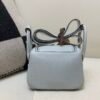 wsxc1763048395889_1 Original Lindy 19CM O8 Togo Leather Silver Hardware Full Handmade