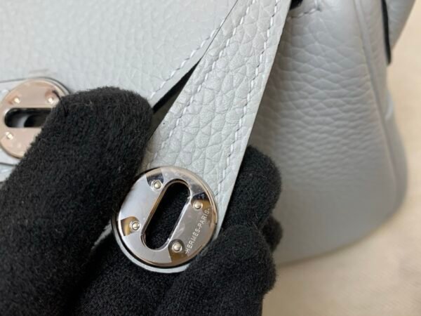 wsxc1763048395889_4 Original Lindy 19CM O8 Togo Leather Silver Hardware Full Handmade